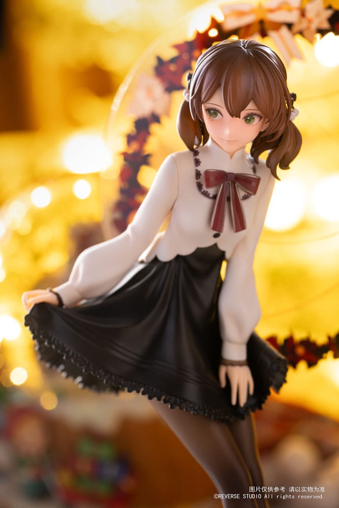 Original Character statuette PVC 1/8 Desktop Girls Series Winter Ringo Another Color 24 cm