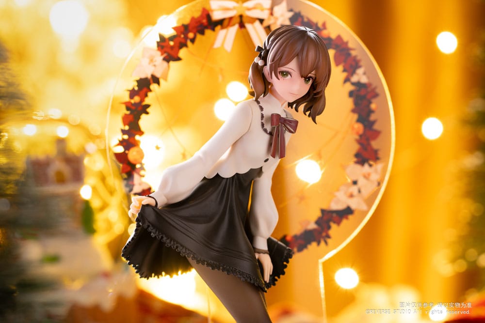 Original Character statuette PVC 1/8 Desktop Girls Series Winter Ringo Another Color 24 cm