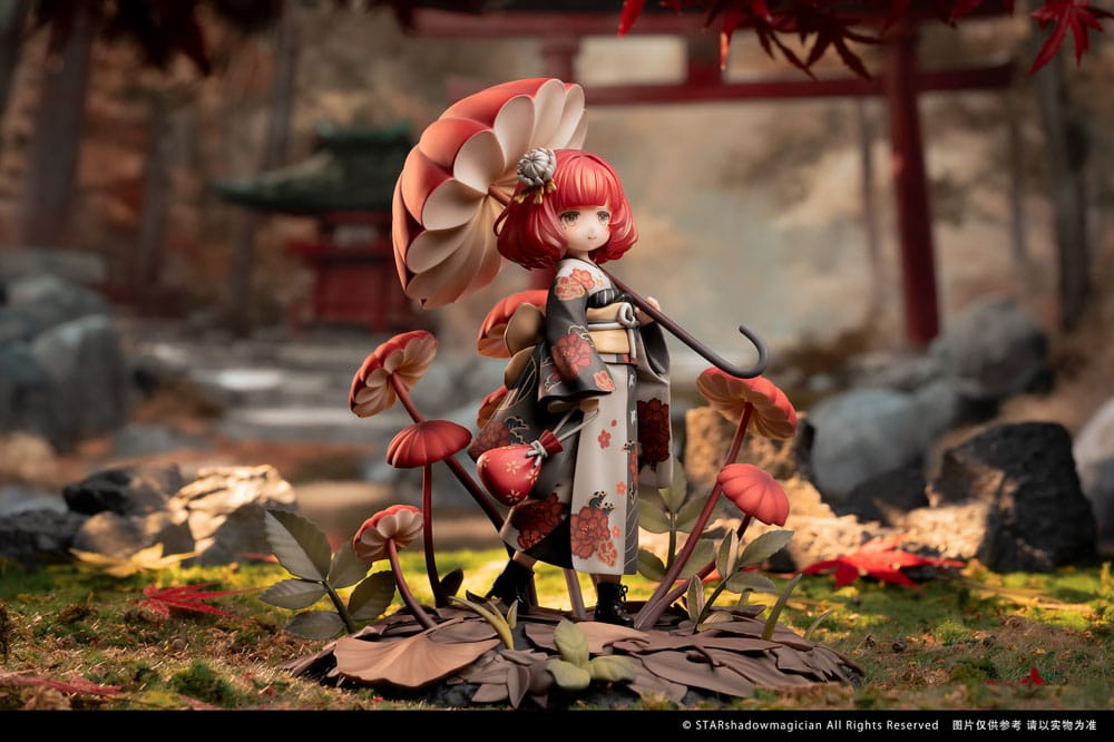 The Mushroom Girls statuette PVC 1/1 No.6 Marasmius Haematocephalus 23 cm