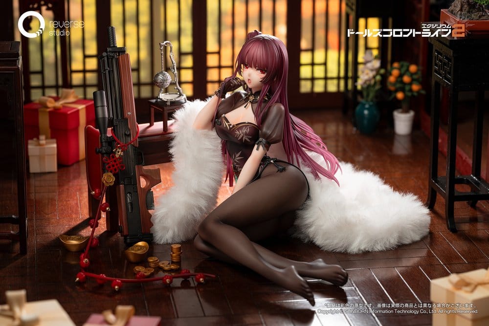 Girls´ Frontline 2: Exilium statuette 1/6 Makiatto: Embroidered Bamboo, Blooming Shadows Ver. 13 cm