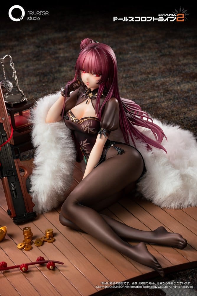 Girls´ Frontline 2: Exilium statuette 1/6 Makiatto: Embroidered Bamboo, Blooming Shadows Ver. 13 cm
