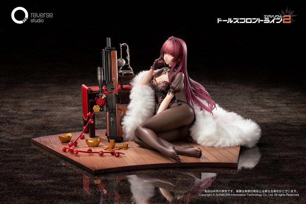 Girls´ Frontline 2: Exilium statuette 1/6 Makiatto: Embroidered Bamboo, Blooming Shadows Ver. 13 cm