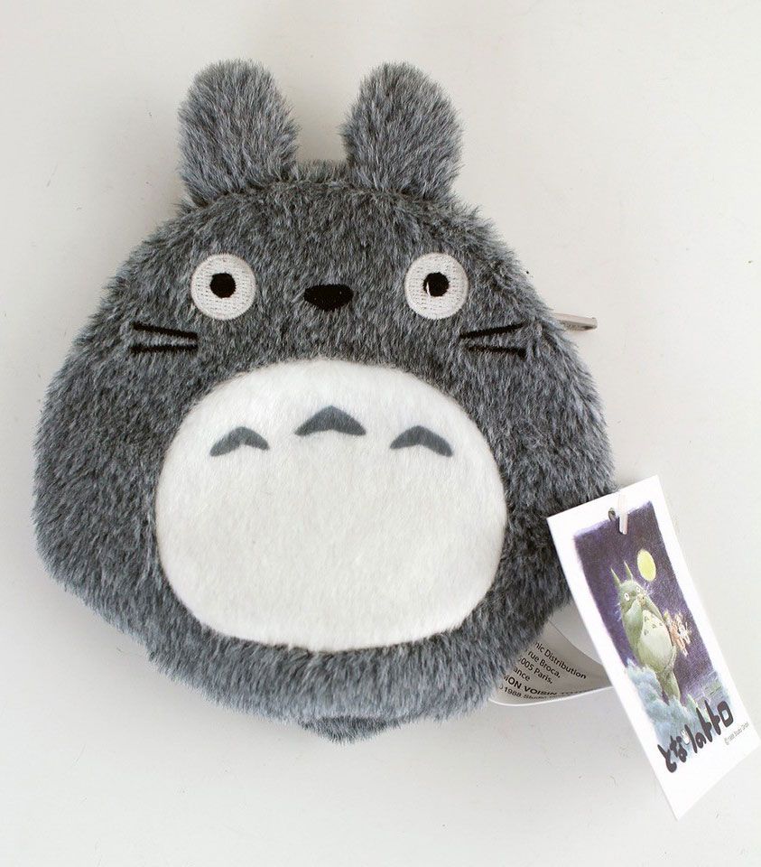 Mon voisin Totoro porte-monnaie peluche Totoro 12 cm