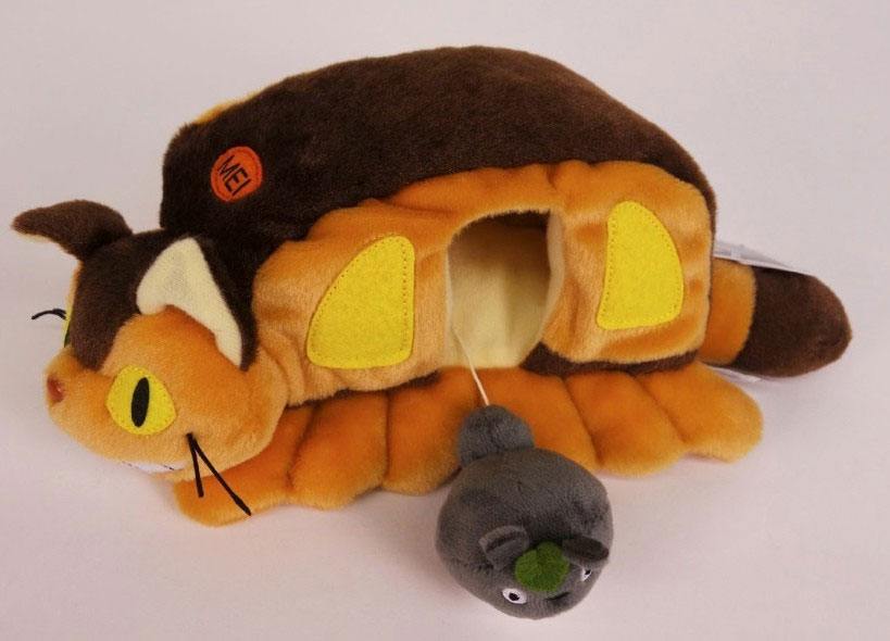 Ghibli - Mon Voisin Totoro - Peluche Maison Chatbus Avec Totoro