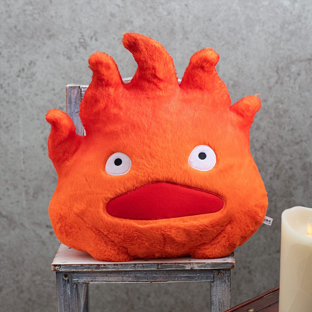 Ghibli - Le Château ambulant - Peluche Calcifer Géante
