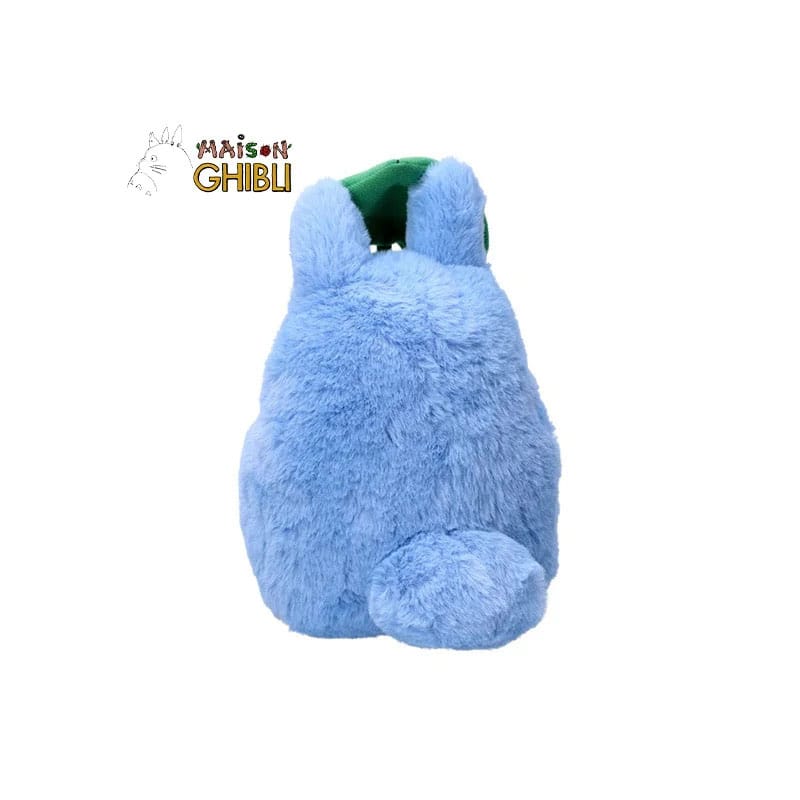 Ghibli - Mon Voisin Totoro - Peluche Nakayoshi Totoro Medium avec feuille