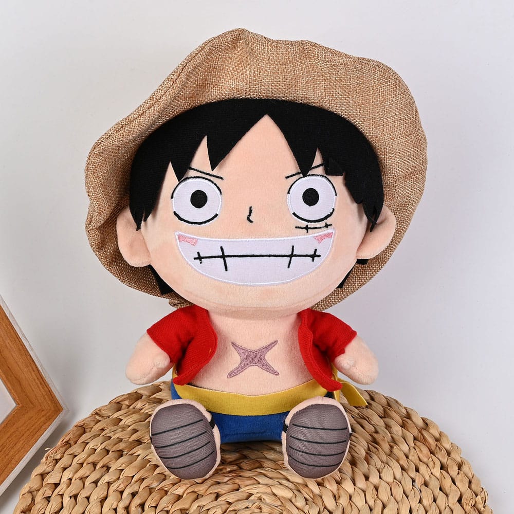 One Piece peluche Monkey D. Luffy Gear 5 New World Ver. 25 cm