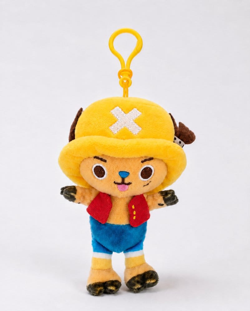 One Piece porte-clés en peluche Chopper x Luffy / Ruffy 11 cm