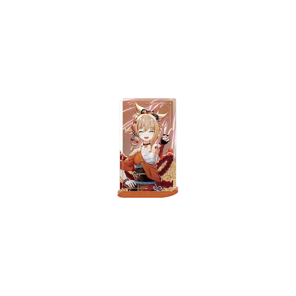 Genshin Impact Ornement en acrylique avec paillettes Yoimiya 11 cm
