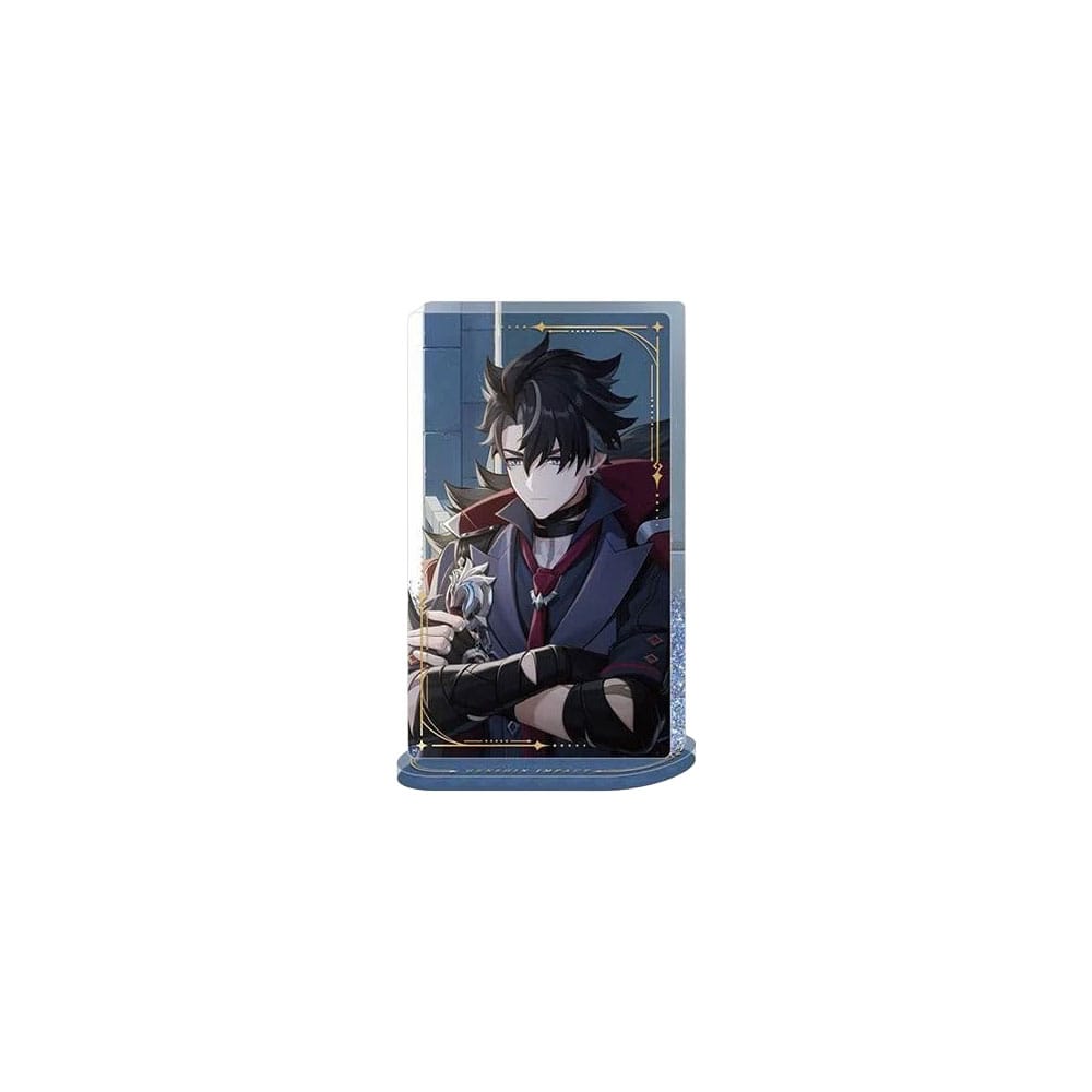 Genshin Impact Ornement en acrylique avec paillettes Wriothesley 11 cm