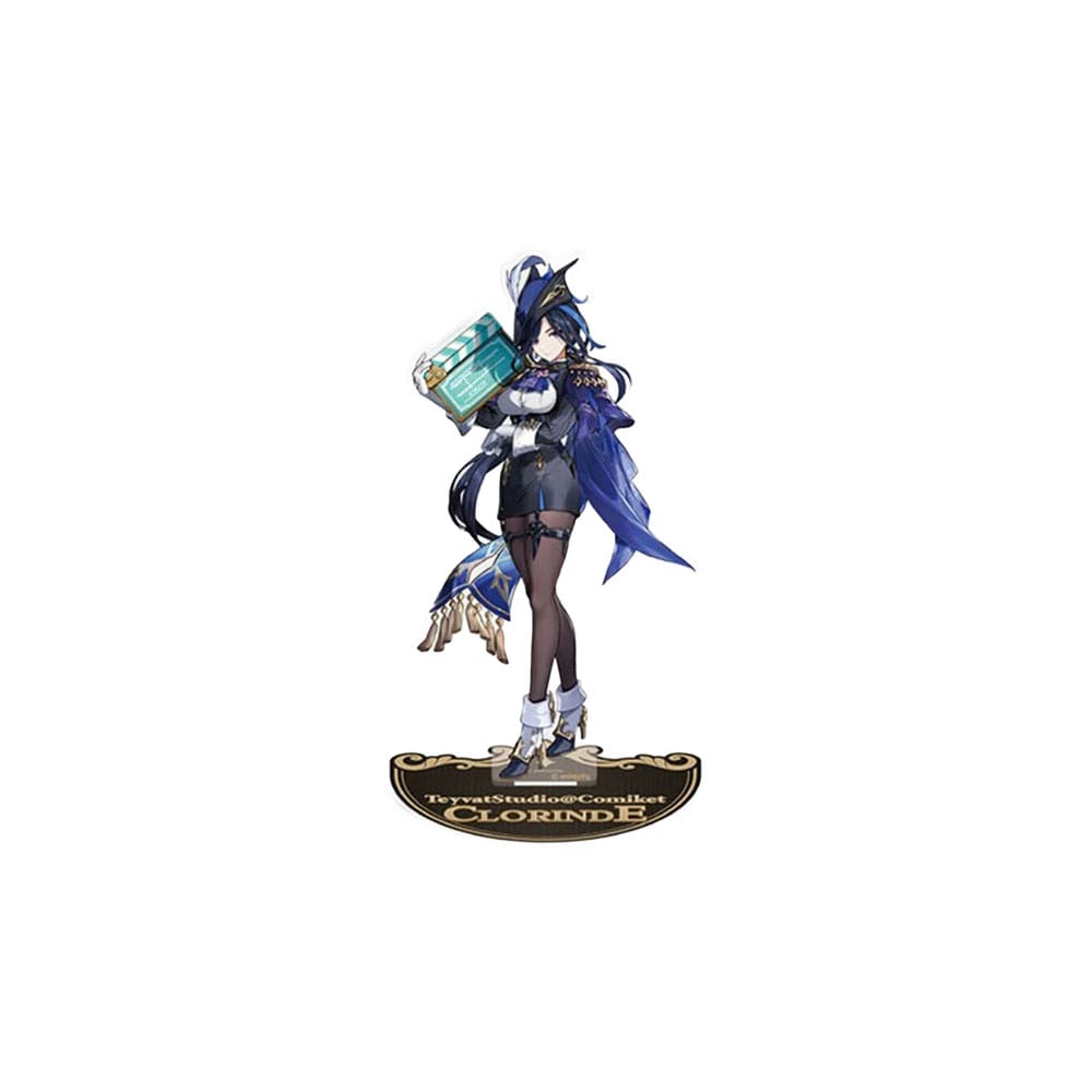 GGenshin Impact figurine acrylique Teyvat Studio Edition Character Clorinde 18 cm