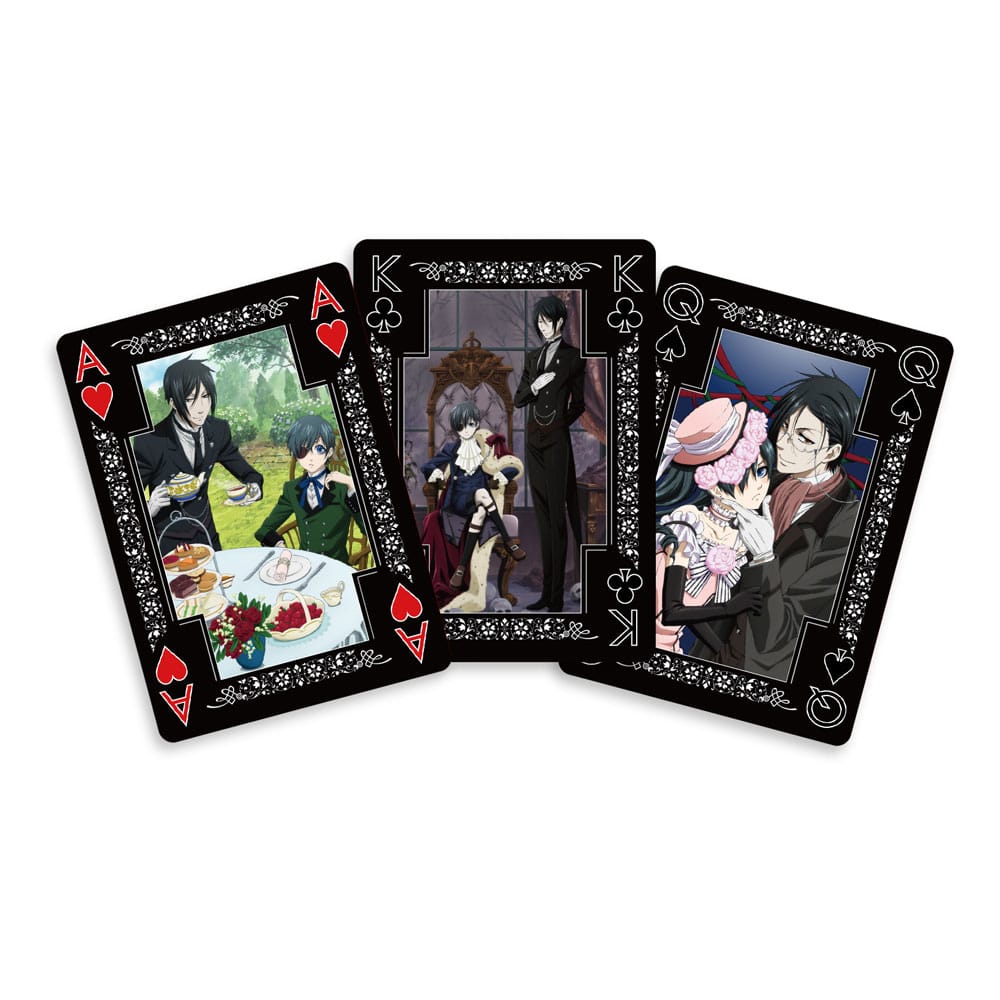 Black Butler jeu de cartes à jouer