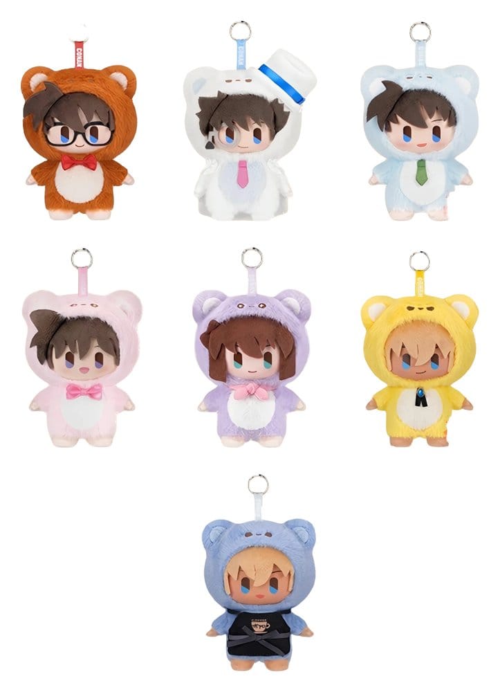 Detective Conan / Case Closed peluches Bear Detective Series Blind Box 15 cm Display (6)