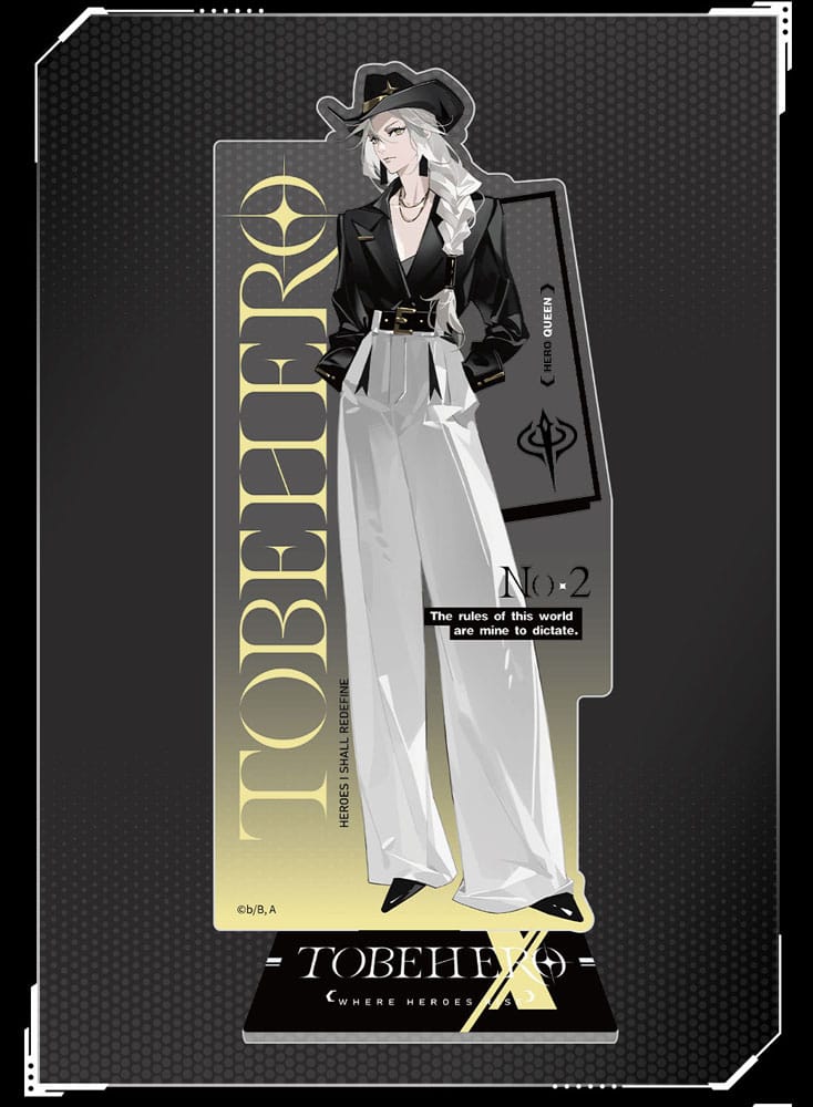 To Be Hero X figurine acrylique Hero Show Series Queen 17 cm