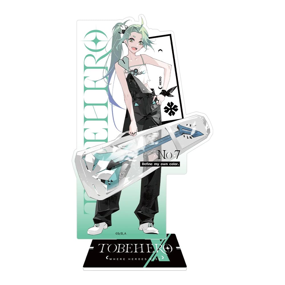 To Be Hero X figurine acrylique Hero Show Series Lucky Cyan 17 cm