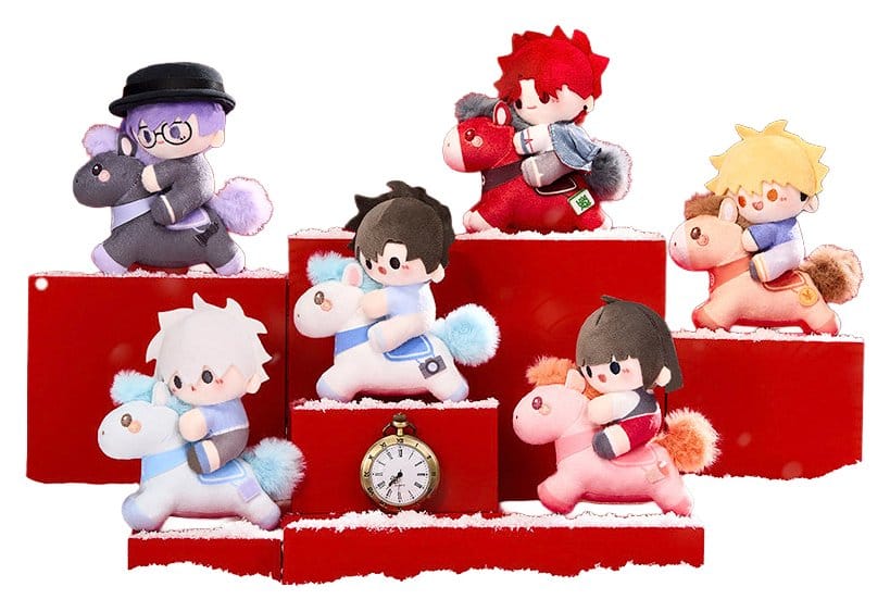 Link Click présentoir boîte-mystère mini peluches Ride on Dreams 13 cm Display (6)