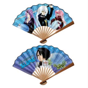 That Time I Got Reincarnated as a Slime éventail Rimuru, Milim, Shion