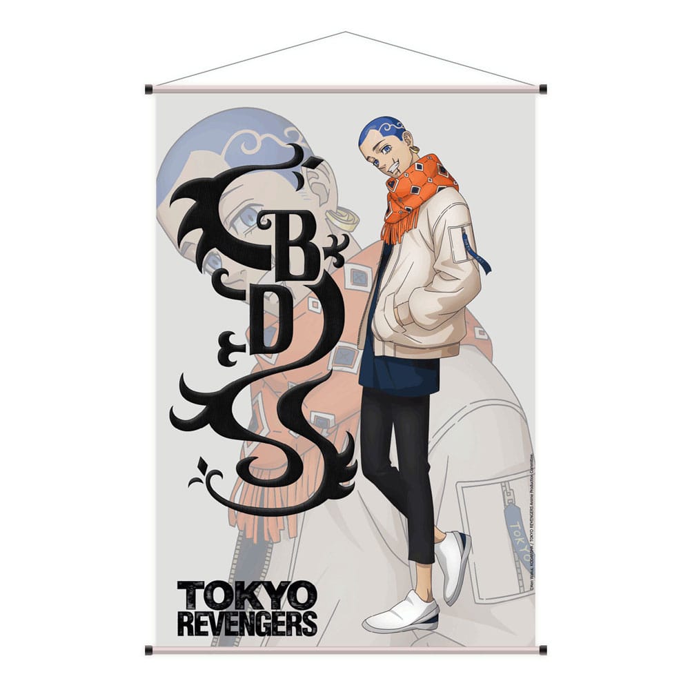 Tokyo Revengers wallscroll Hakkai 60 x 90 cm