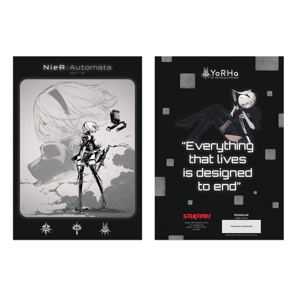 NieR: Automata Ver1.1a carnet