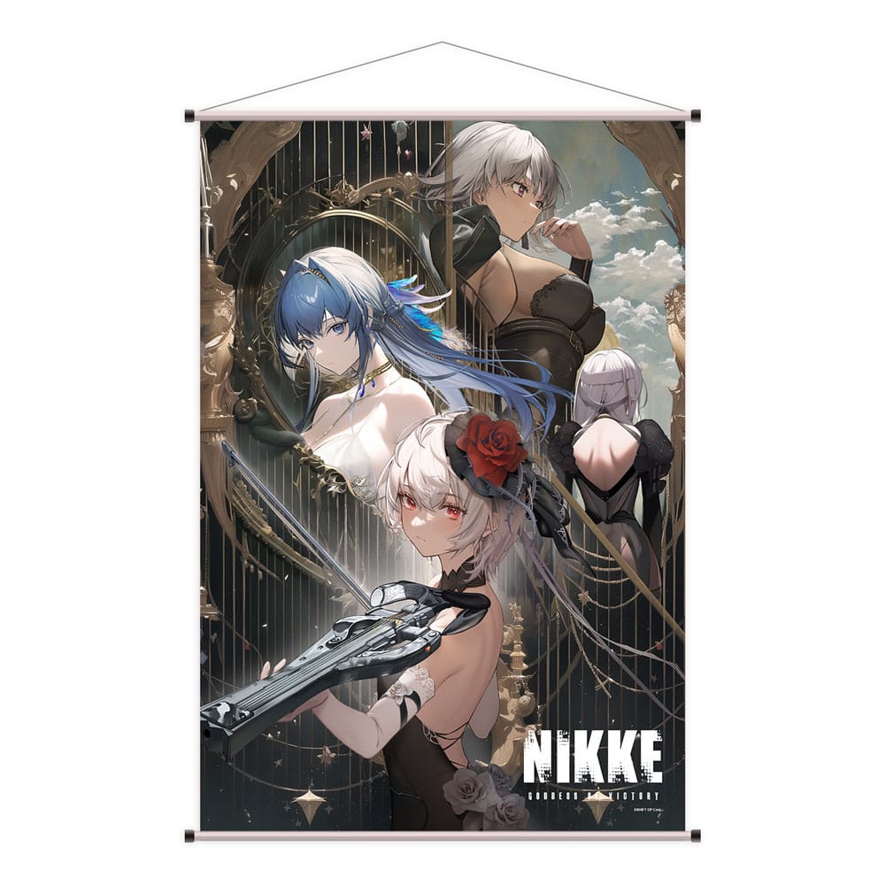 Goddess of Victory: Nikke wallscroll Sugar, Helm, Julia & Modernia 60 x 90 cm