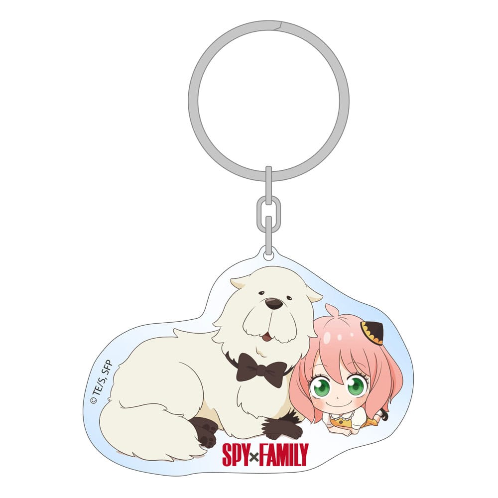 Spy x Family porte-clés Season 3 Holographic 7 cm