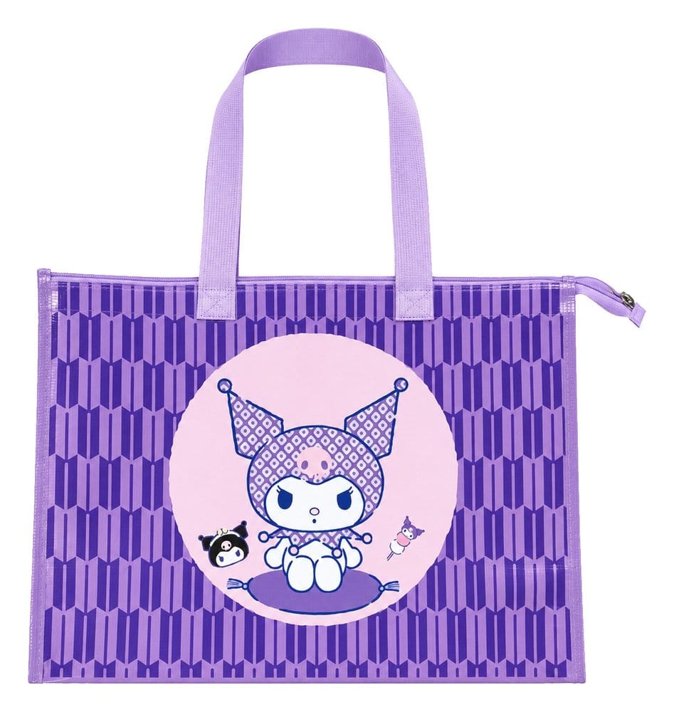Sanrio sac de courses PVC Kuromi Japanese 49 x 36 x 10 cm