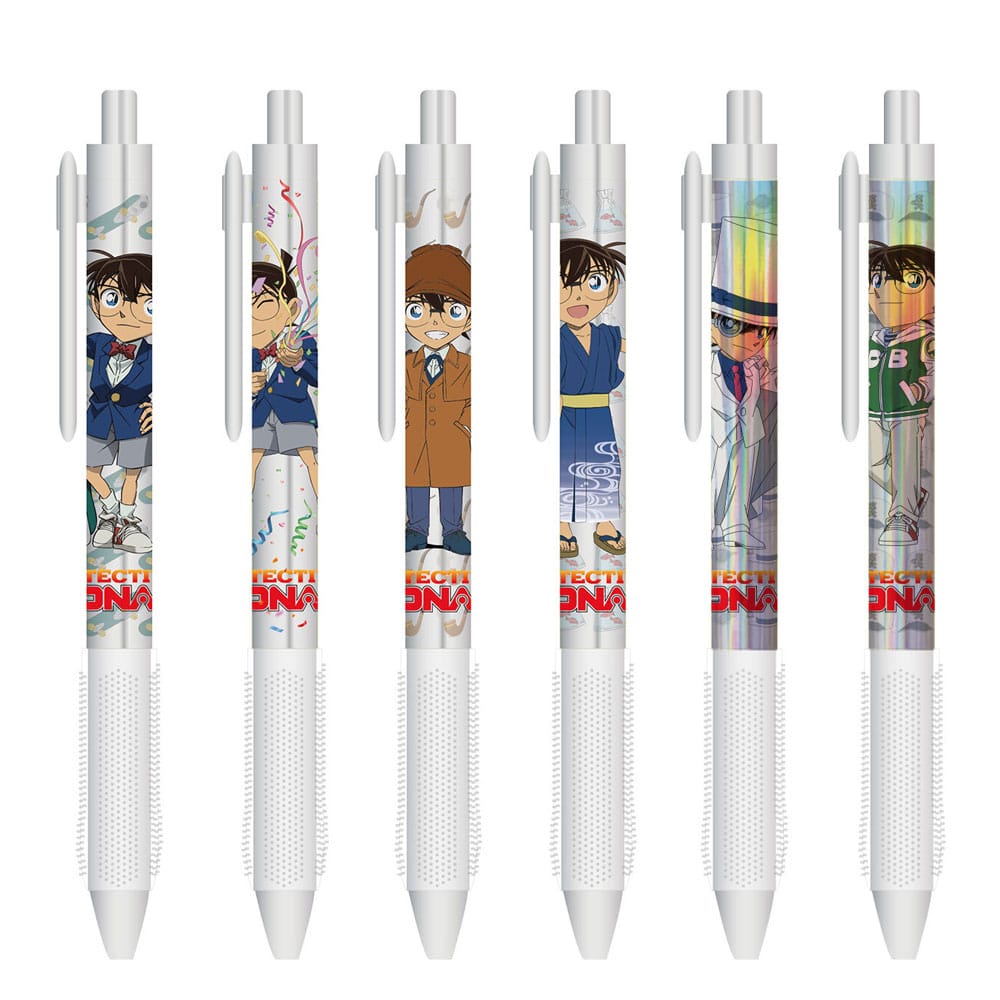 Detective Conan présentoir boîte-mystère stylos à bille à encre gel Premium (24)