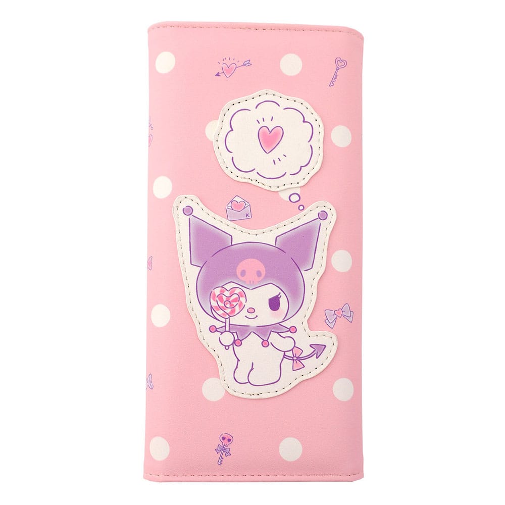 Sanrio porte-monnaie Kuromi Kawaii
