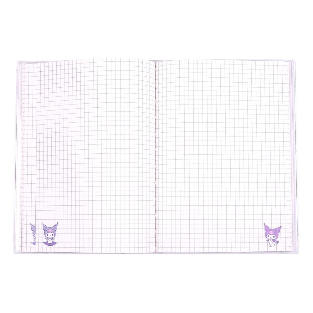 Sanrio carnet Kuromi Japanese Holographic Checkered
