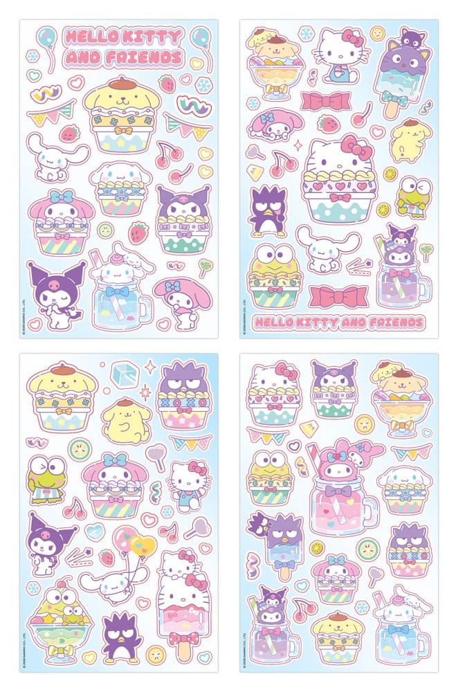 Sanrio stickers Hello Kitty & Friends 03 Cupcake