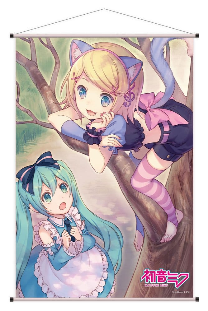 Hatsune Miku wallscroll 08 Wonderland 2 60 x 90 cm