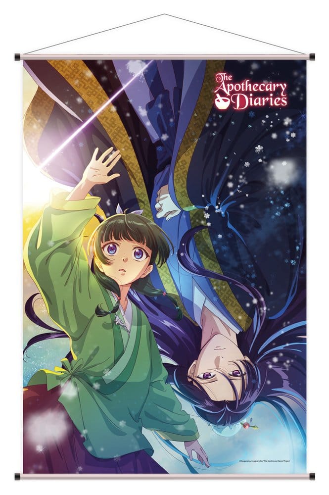 Les Carnets de l'apothicaire wallscroll 03 Maomao & Jinshi 60 x 90 cm