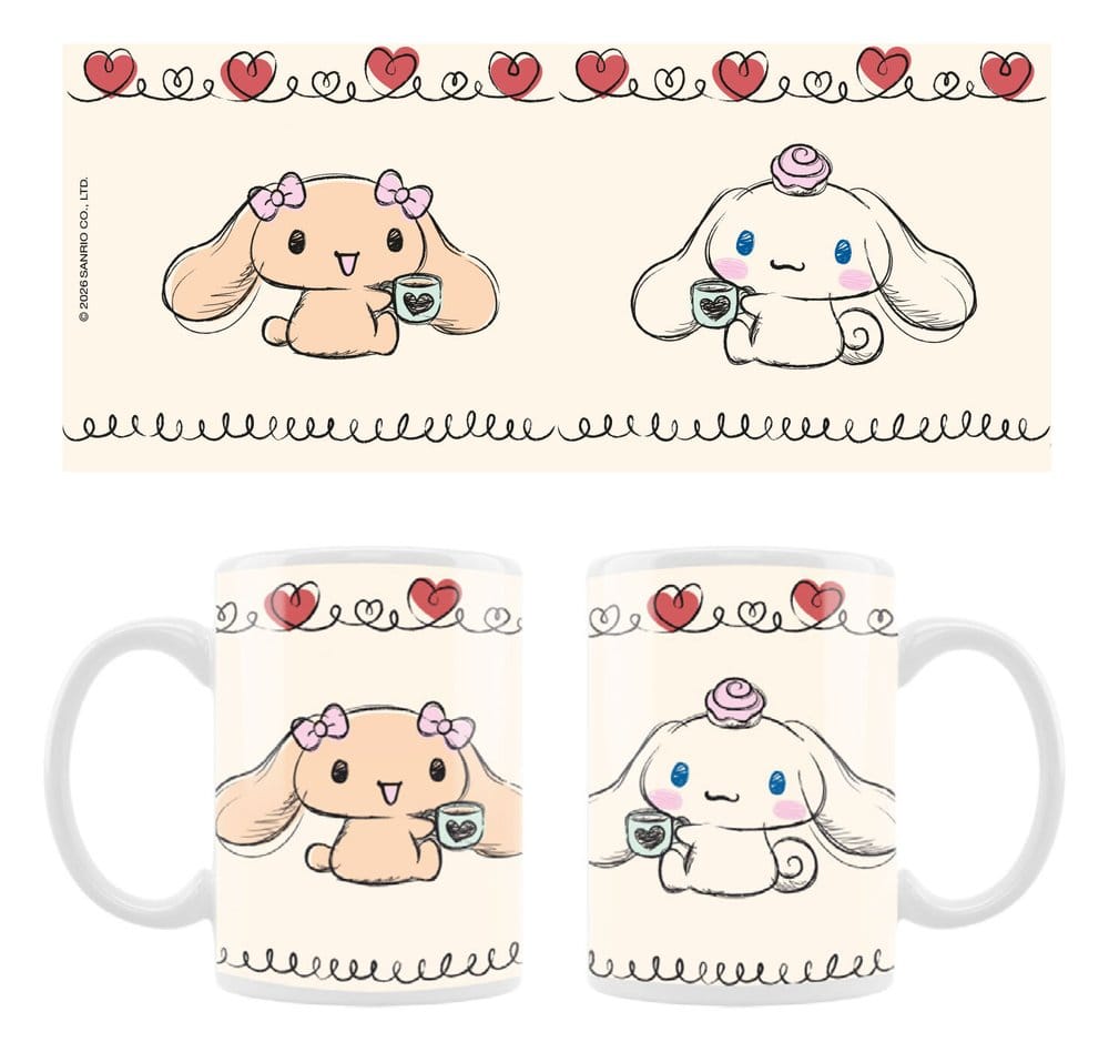 Sanrio mug Cinnamoroll Drawing Touch