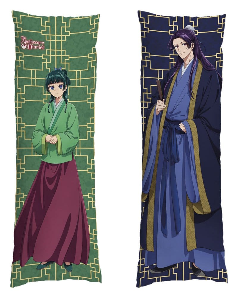 Les Carnets de l'apothicaire housse de Dakimakura Maomao & Jinshi 50 x 150 cm
