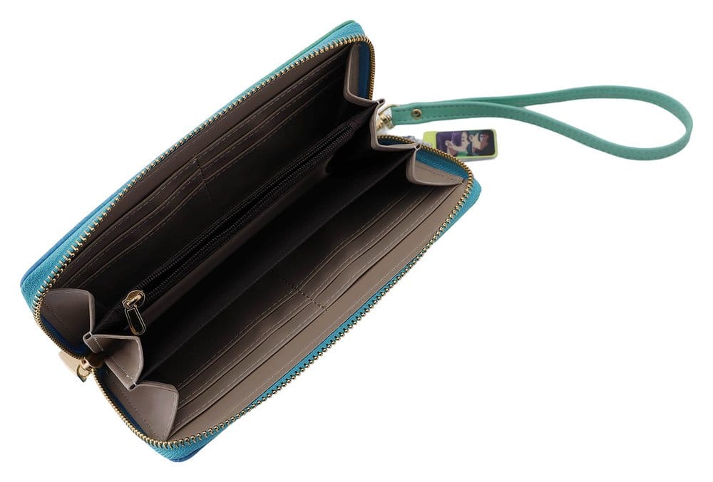 Les Carnets de l'apothicaire Portefeuille à glissière Grande Taille 10 x 19 cm