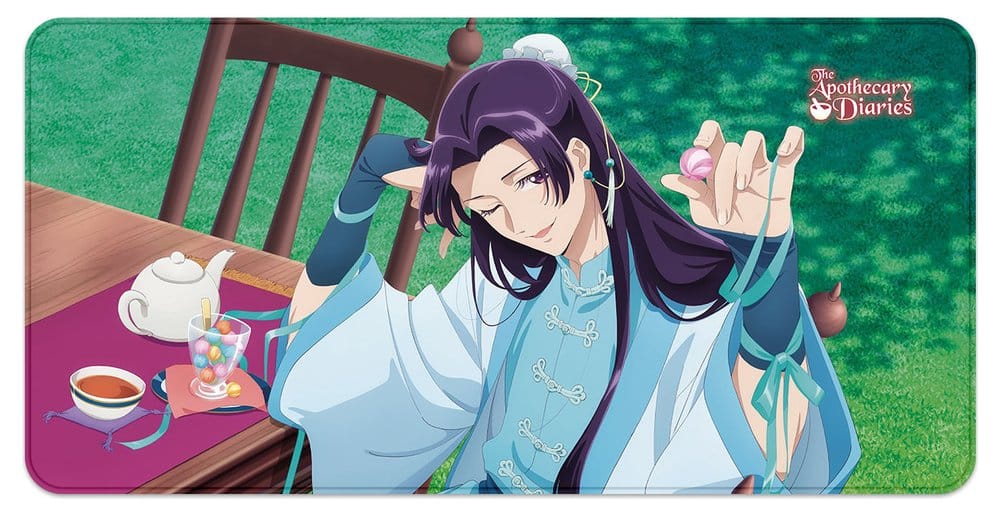 Les Carnets de l'apothicaire Tapis de Souris 01 Jinshi’s White Day 80 x 40 cm