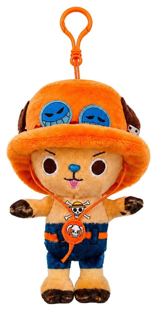 One Piece porte-clés en peluche Blind Box 11 cm Display (6)