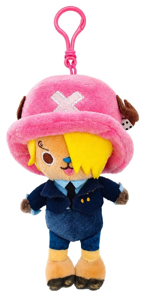 One Piece porte-clés en peluche Blind Box 11 cm Display (6)