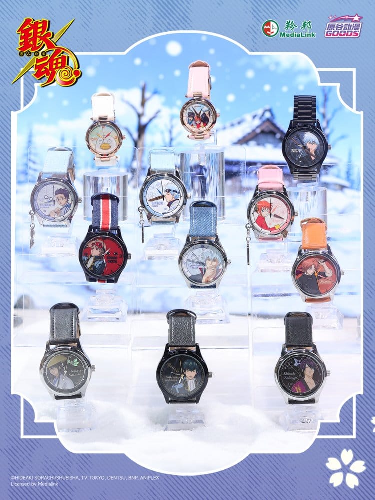 Gintama présentoir boîte-mystère Montre Blind Box Display (9)