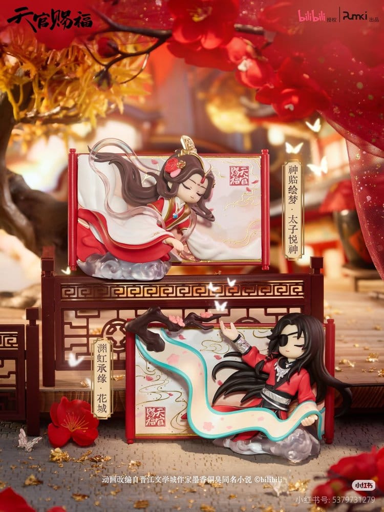 Heaven Official's Blessing présentoir boîte-mystère mini-figurines Gong Fu Jing Juan Series 13 cm (8)