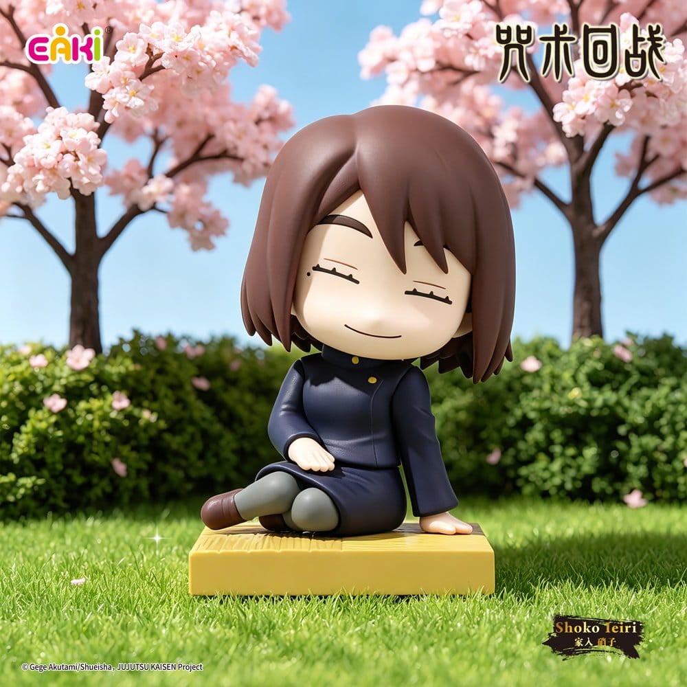 Jujutsu Kaisen figurines mini PVC Season 2 Sitting Series Blind-Box 8 cm Présentoir (6)