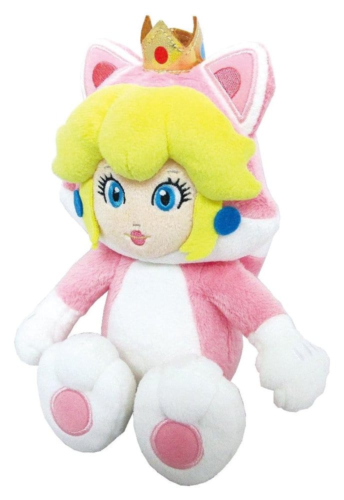 Super Mario peluche Cat Peach 22 cm