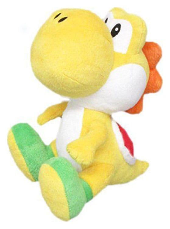 Super Mario peluche Yoshi Jaune 20 cm