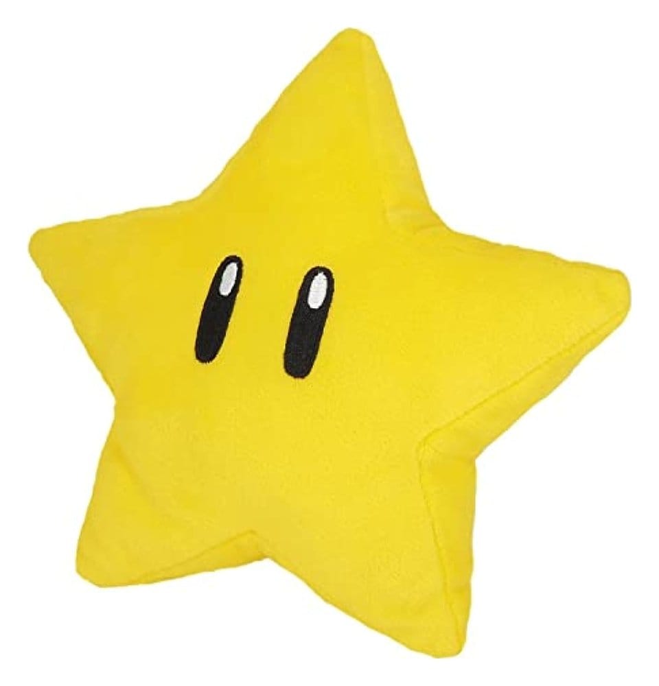 Super Mario peluche Super Étoile 18 cm
