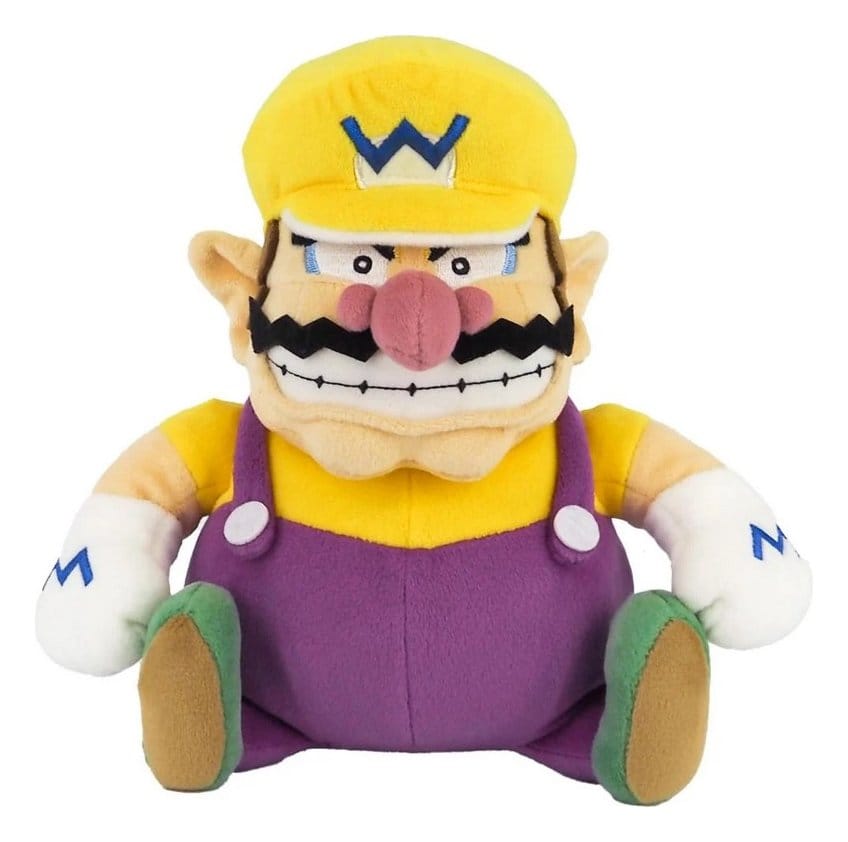 Super Mario peluche Wario 25 cm