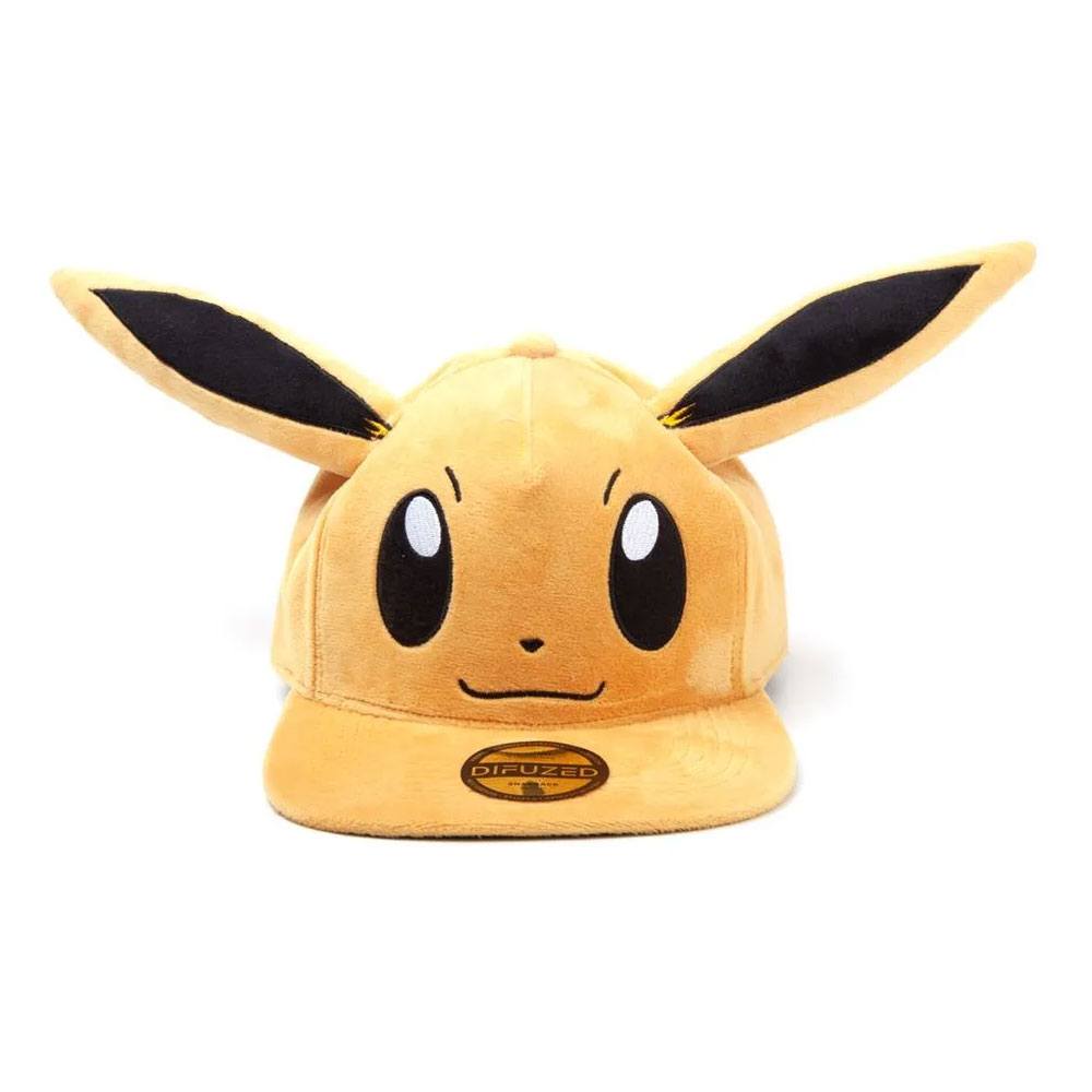 Pokémon - Casquette Peluche Snapback "Évoli" - Adulte