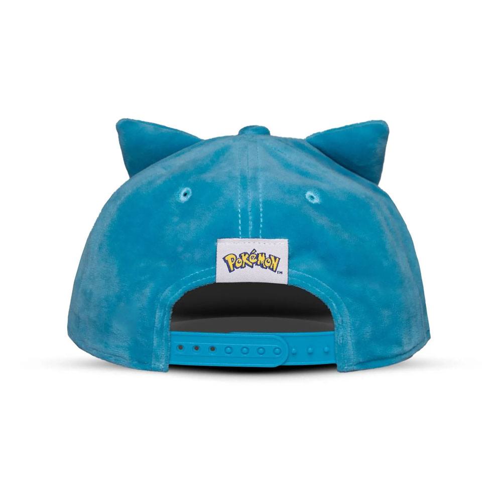 Pokémon - Casquette Peluche Snapback "Ronflex" - Homme Adulte