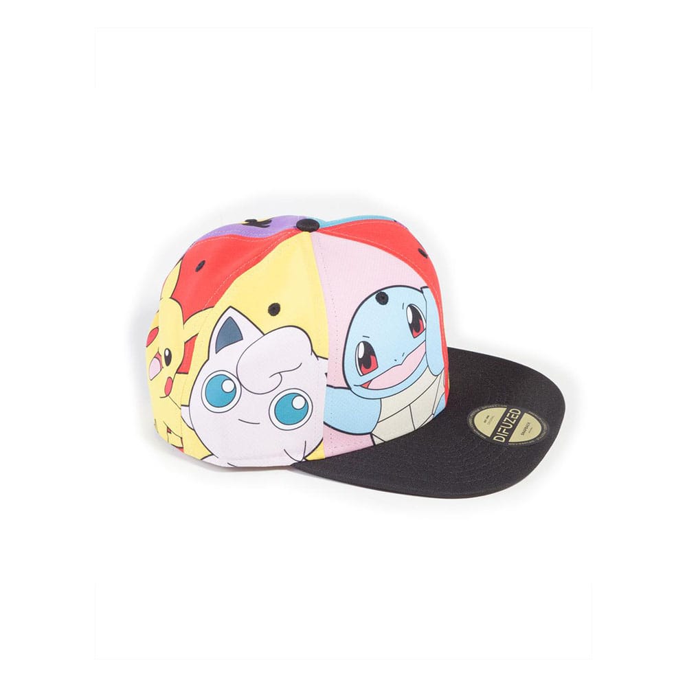 Pokémon - Casquette Snapback "Multi Pop Art"