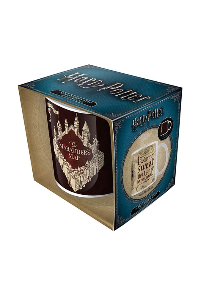 Harry Potter mug effet thermique Marauder's Map