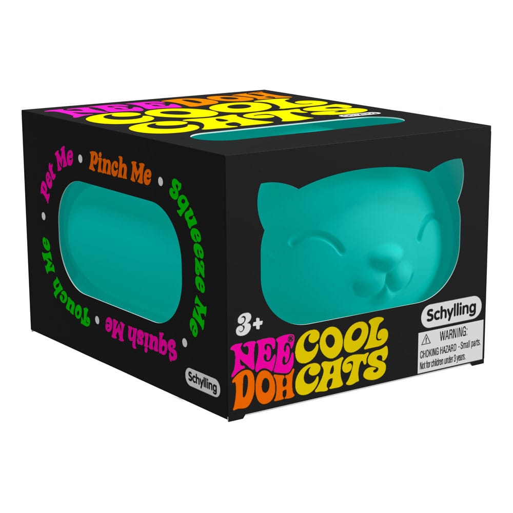 NeeDoh présentoir figurines anti-stress Cool Cats 11 cm (12)